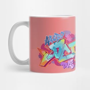 Dedos graff letters 2 Mug